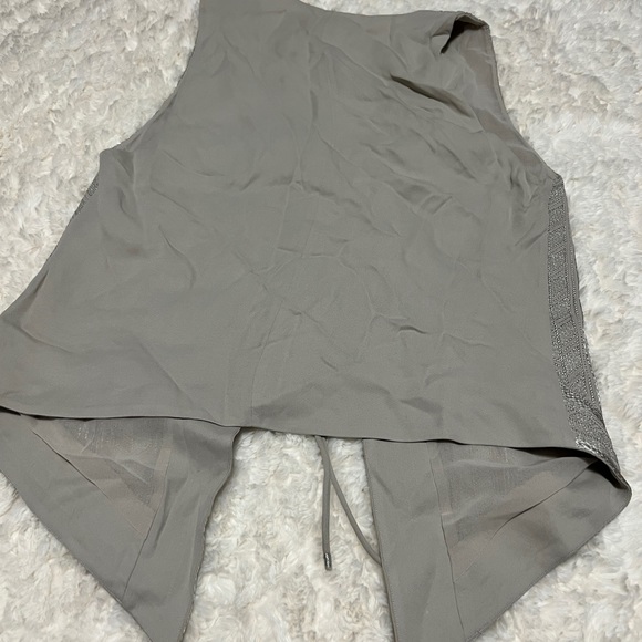 MOSSIMO DUTTY METALLIC THREAD VEST WITH EMBROIDERY - Picture 12 of 16